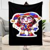 Digital Circus Blanket Comfortable Perfect for Sofa Seaside Office Chair for All Seasons Modern Style Gift for Travel Home Birthdays