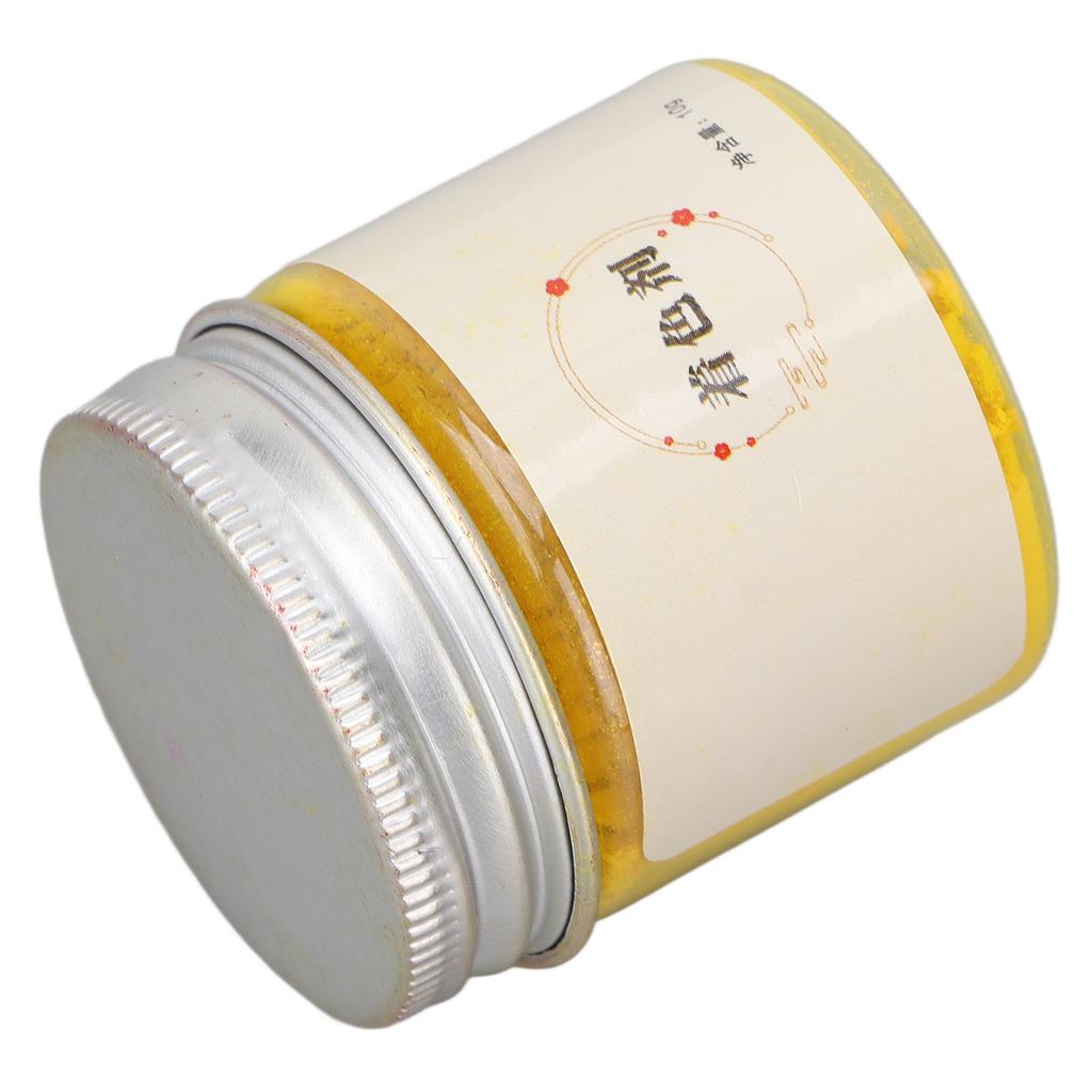 Lipstick Pigment Powder DIY Lipstick Coloring Powder Cosmetics Material for Lip Gloss Making 10gYellow