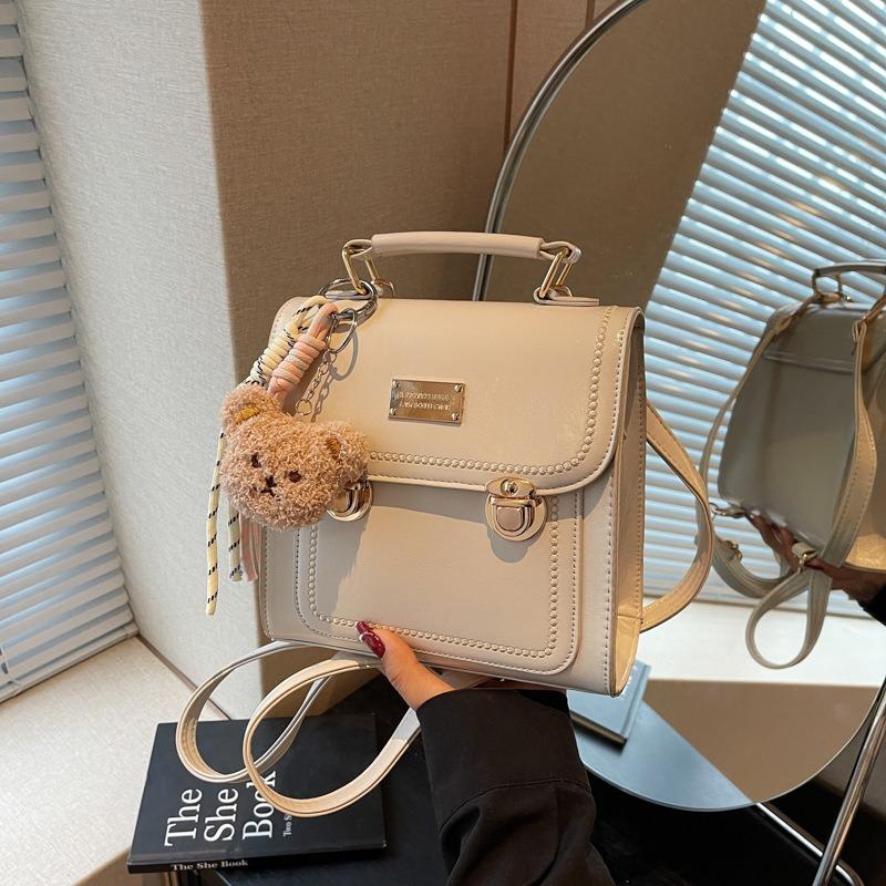 Small Bag Women's Fashion Versatile Niche Design Class Schoolbag Street Trend Lightweight Travel Backpack