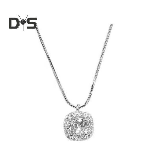 Tropfen-Halskette, kubischer Zirkonia, funkelnde Diamant-Halskette, Kristall-Strass-Glitzer-Halskette, Schmuck, Muttertag, Jahrestag, Geburtstag