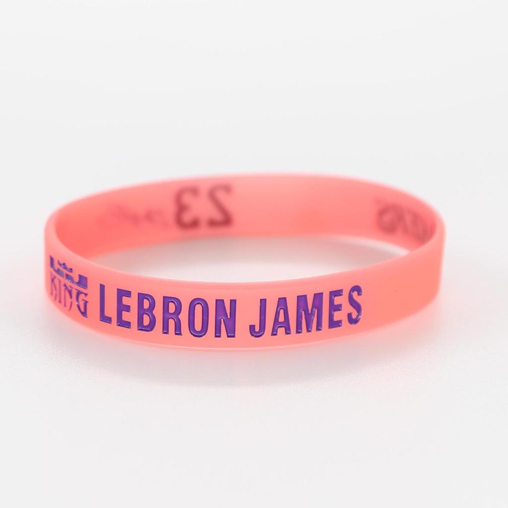 Thickened Luminous NBA Basketball Silicone Wristband: Harden, LeBron, Curry, Irving Edition