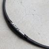 [Axef] Necklace 900 Medium (45cm) Black X Black Athlete RG92 Silicone Relax