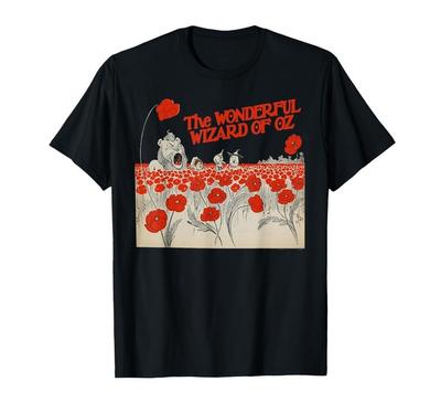 The Wonderful Wizard of OZ Black Cotton All Size S-5XL Shirt NEW TA600 Unisex T-Shirt