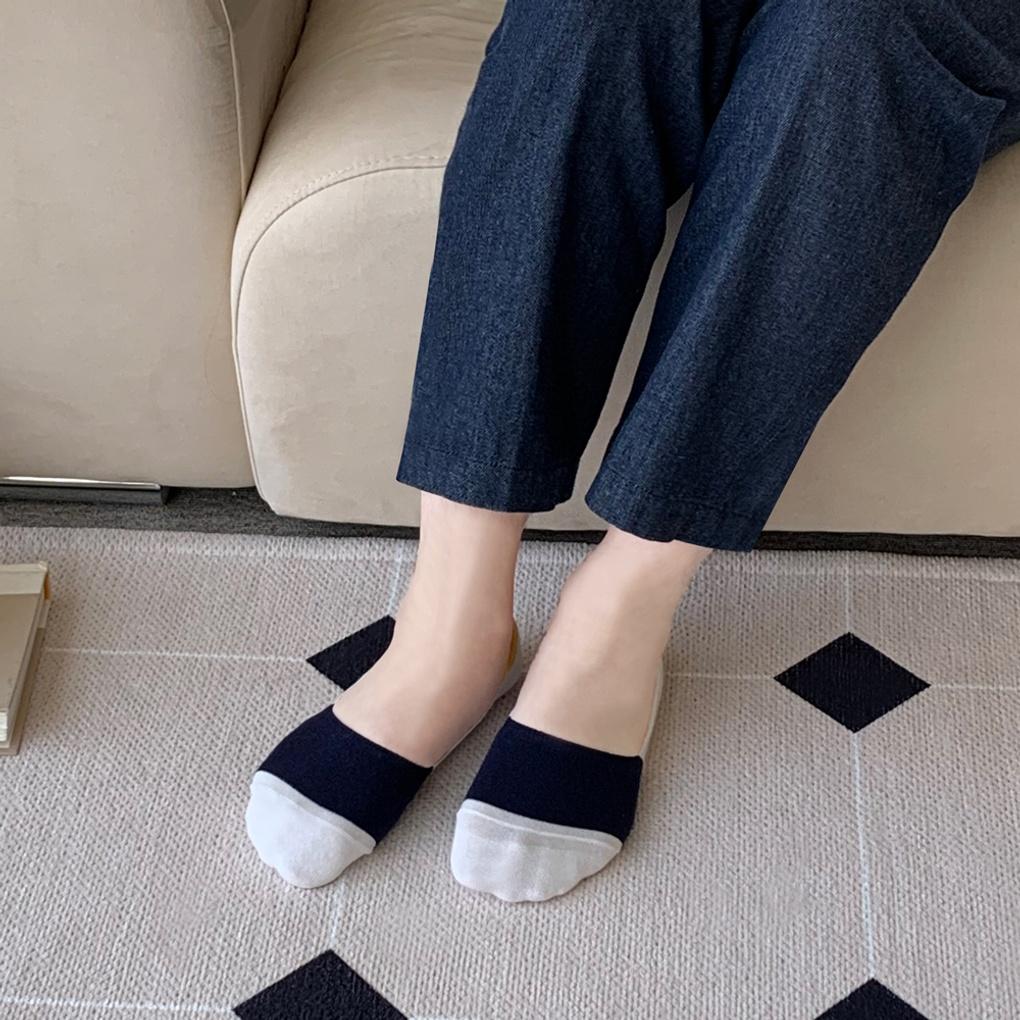 5 Pairs of Men's Toe-reinforced Double-lock Sense Guy Socks/fake Socks