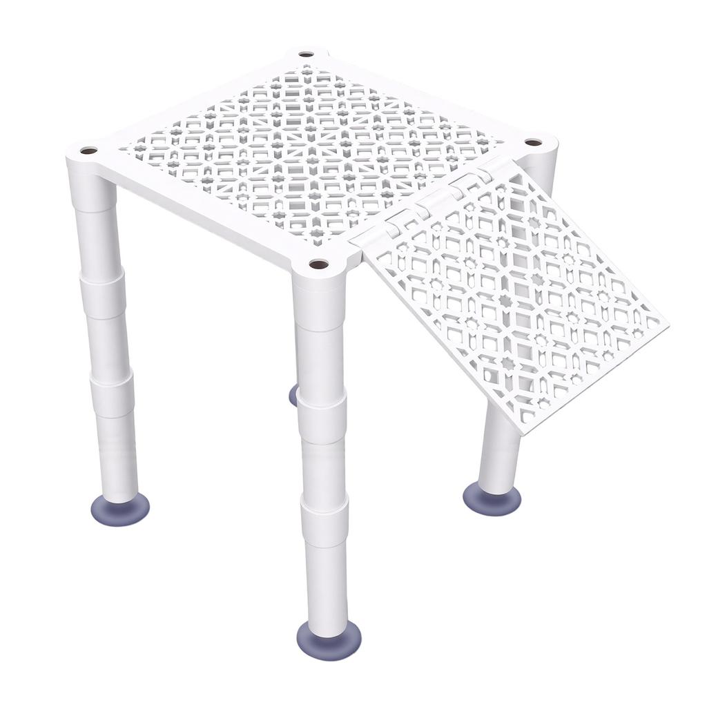 Piattaforma per tartarughe con rampa integrata e vassoio per cibo Senza cerniere Dock robusto e stabile per tartarughe per 25 75 Galloni