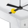 Extendable Ceiling Fan Cleaner with Extension for Efficient Cleaning for Effective Dust Removal Washable Brushes