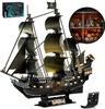 Cubic fun puzzle 3d zemsta królowej anny 293 elementy wersja led l522h