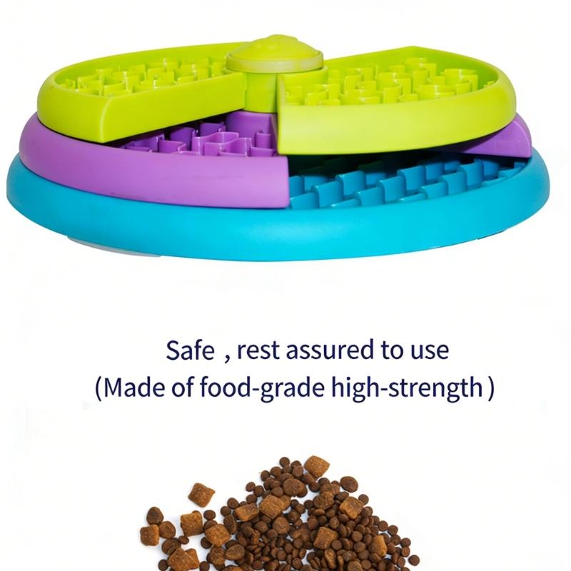 Pet Slow Eating Puzzle Toy Cats Treat Puzzle Toy Art Promotes Safe Feeding Slow Eating Speed Treat Puzzle Training