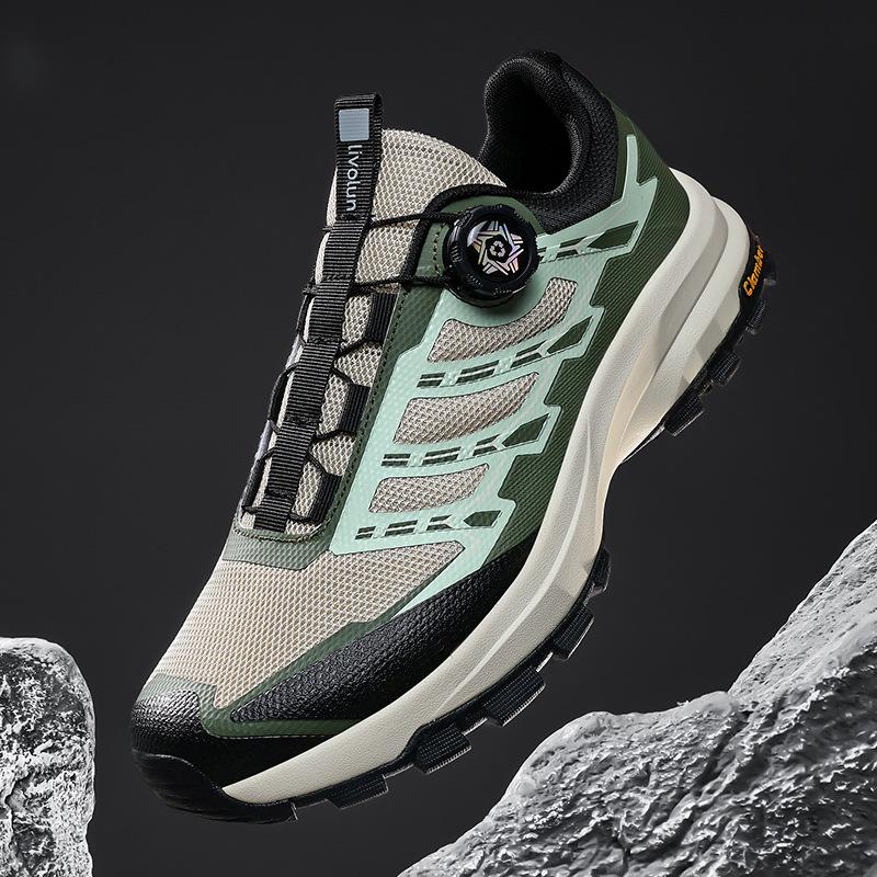 Men s Water-Repellent High-Top Mountain Climbing and Hiking Boots - Anti-Slip, Shock-Absorbing, Professional Off-Road Shoes 45