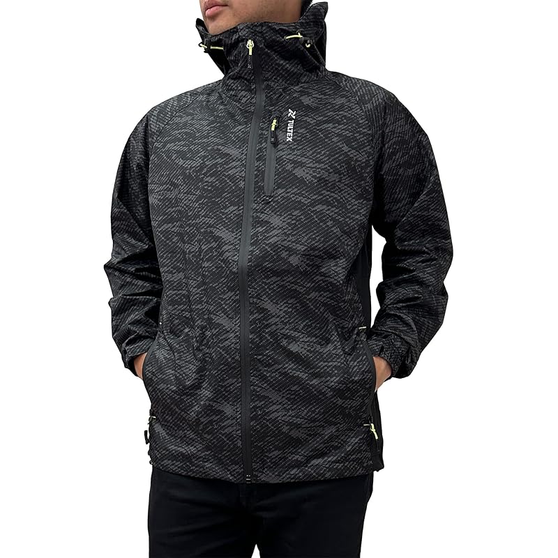 

[Tartex] stretch rain jacket All weather type Windproof waterproof Water pressure resistance 10,000mmH₂O Moisture permeability 20,000g/m²24hrs men s