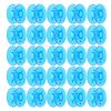 25 Stück Leere Spulen Plastikspule Ersatz Haushaltsnähmaschine Zubehör 1 Stück Box