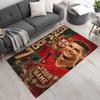 Cristiano Ronaldo Carpet Perfect For Game Room Study Room Kitchen Entryway Antislip Rug Anime Office Decor Best For Christmas