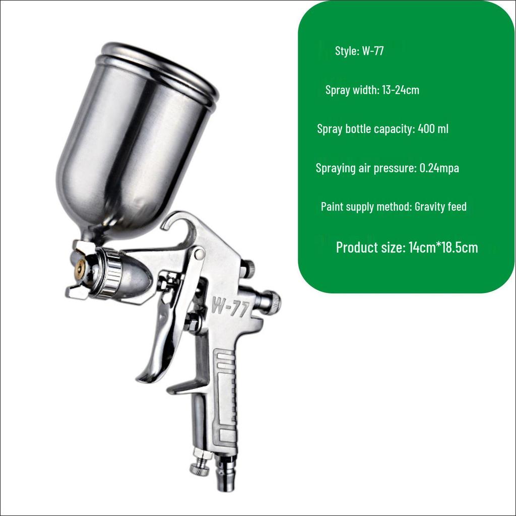 High Atomization Pneumatic Paint Sprayer for Leather, Furniture, and Automotive Water-Based Paints