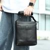 Men's Vertical Leather Crossbody Bag 22 x 6 x 25.5cm