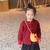 Made Yarn Breathable Gender Neutral Childrens Lucky Pouch With Vibrant Colors And Designs Cute