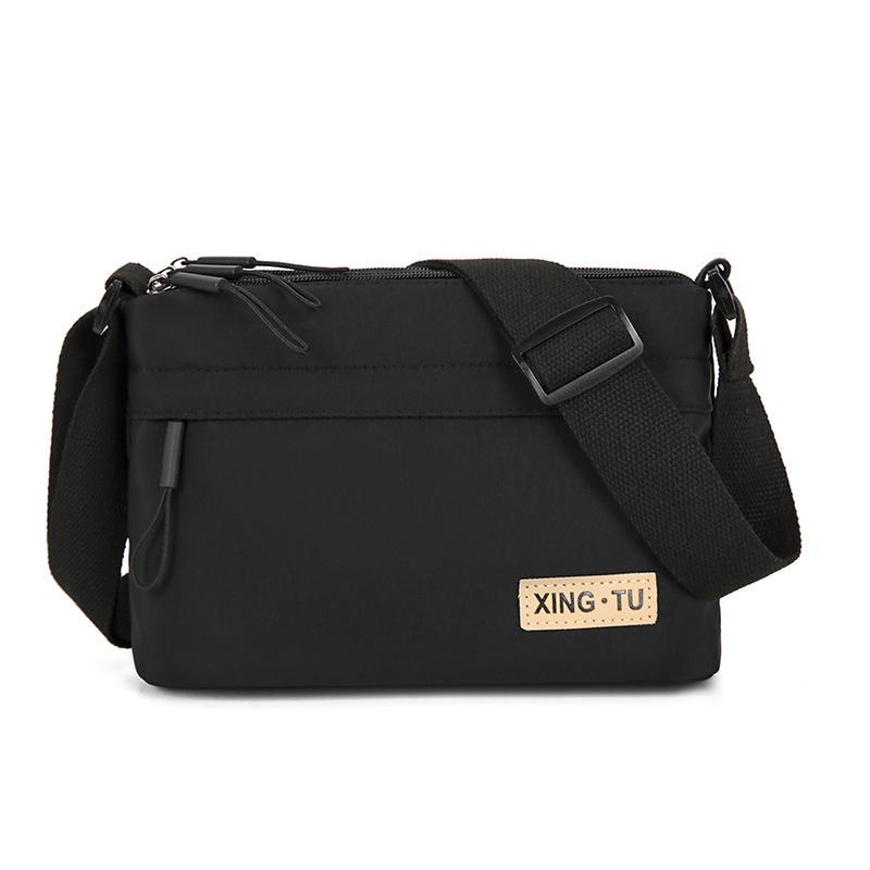 Women s bag Oxford cloth waterproof messenger bag lightweight and versatile women s shoulder bag multi-compartment travel leisure small satchel