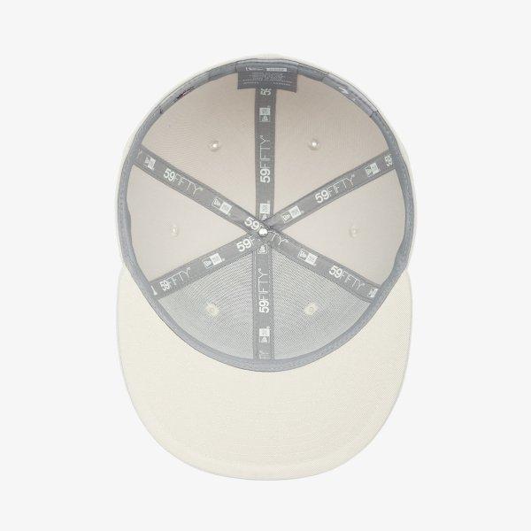 New Era Basic Outline Fitted Cap New York Yankees Stone