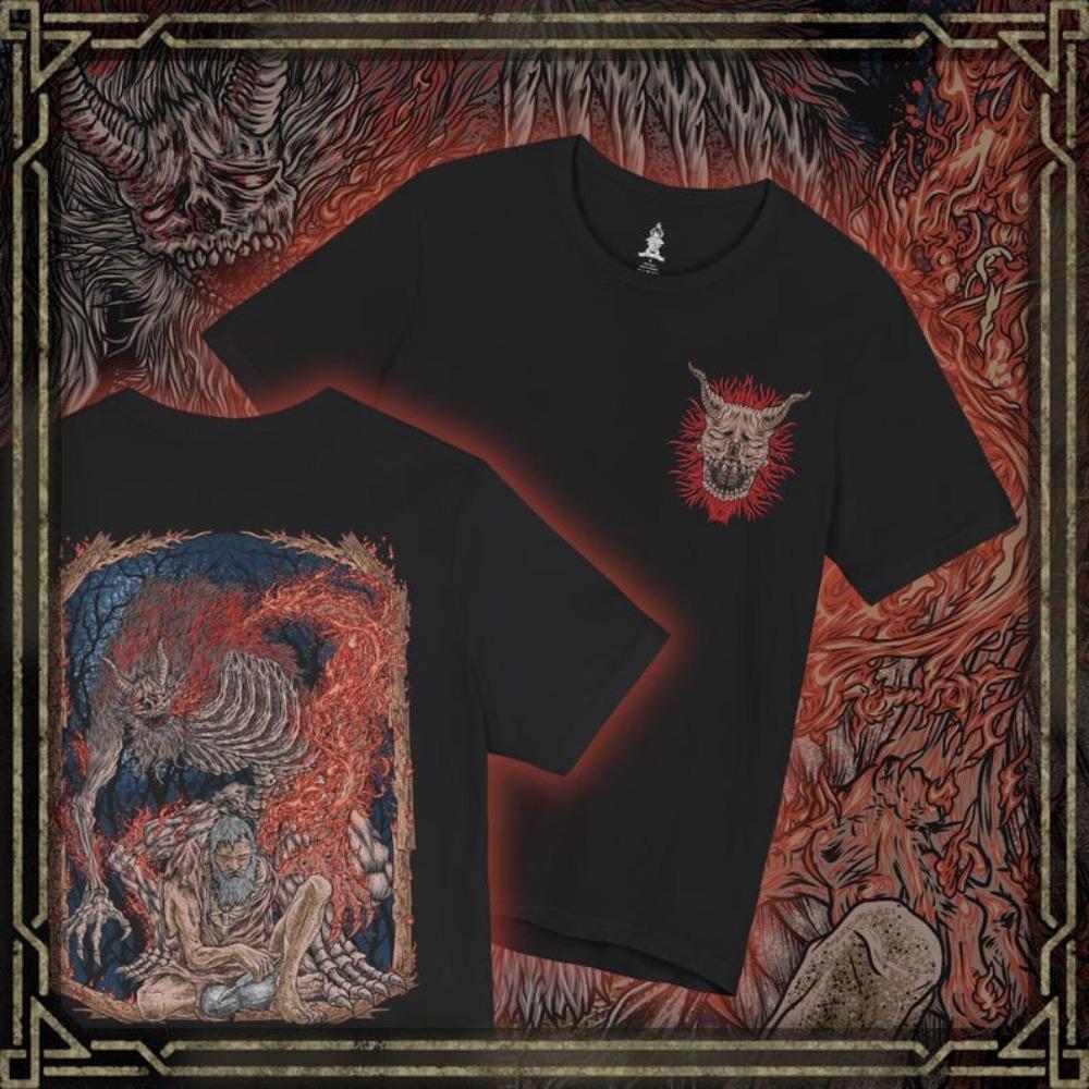 Sekiro: Shadows Die Twice Scena di Battaglia Vintage Girocollo T-shirt Oversize | T-shirt Unisex Samurai Gaming Streetwear
