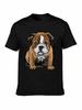 British English Bulldog Tshirt For Men Dropshipping Summer Short Sleeve Cotton Plus Size Custom Team Tee 4XL 5XL 6XL
