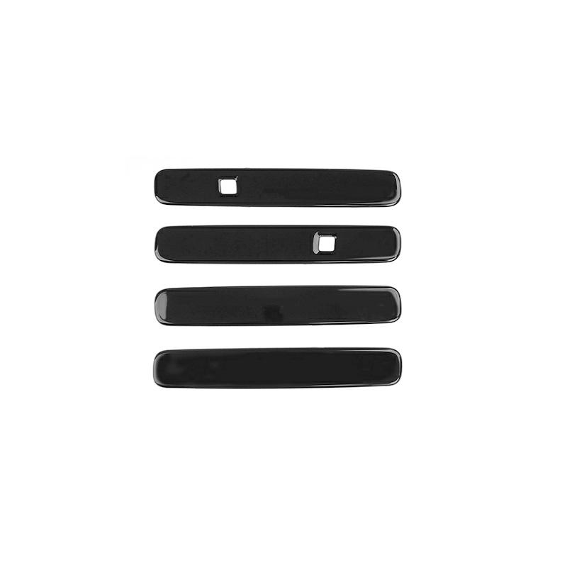 

For Hyundai IONIQ 9 Accessories Exterior Carbon Fiber Bright Black Style Outer Door Handle Cover Trim LHD/RHD чорний