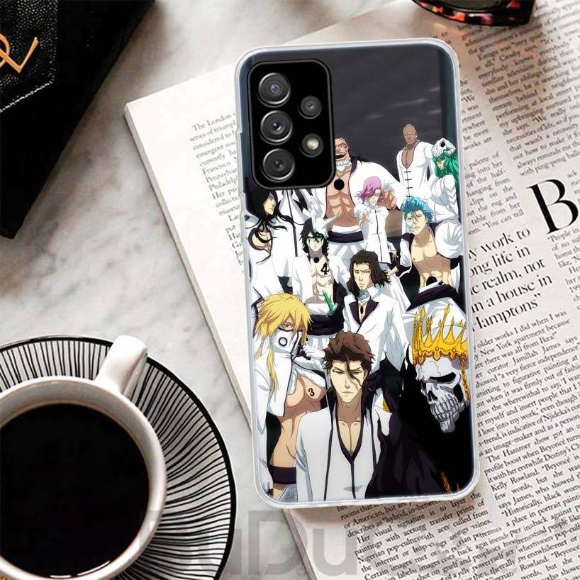 Bleach Japanese Anime Phone Case For Samsung Galaxy A15 A14 A54 A13 A53 A12 A52S A55 A22 A23 A24 A32 A33 A34 A25 A35 A03S A04S A