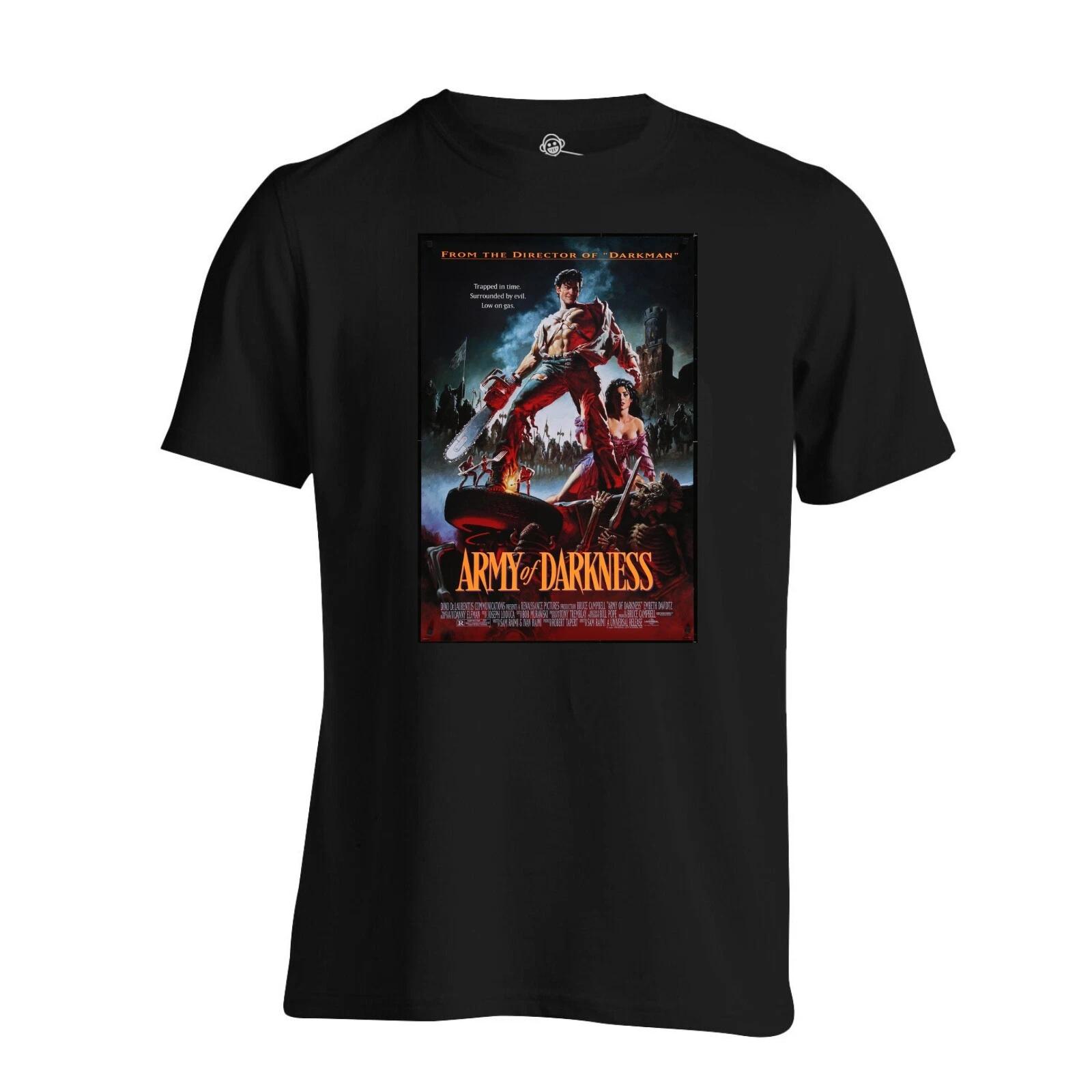 Army of Darkness Movie Poster 1993 T Shirt Classic Movie Film Poster Print L