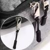 Universal Zipper Pulls with Cord Quick Instant Zipper Repair Kit Metal Zipper Sliders Replacement Bags Clothes Extend Puller