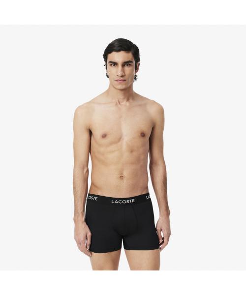 [Lacoste] Men s Basic Trunks 3PACK 5H2394-55G W3Y [Shipped from Korea] 100% Authentic S