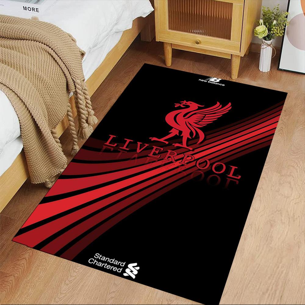Liverpool Area Rug Suitable for Living Rooms Balcony Dining Room Entryway Antislip Carpet Anime Office Decor Wedding Party Gift