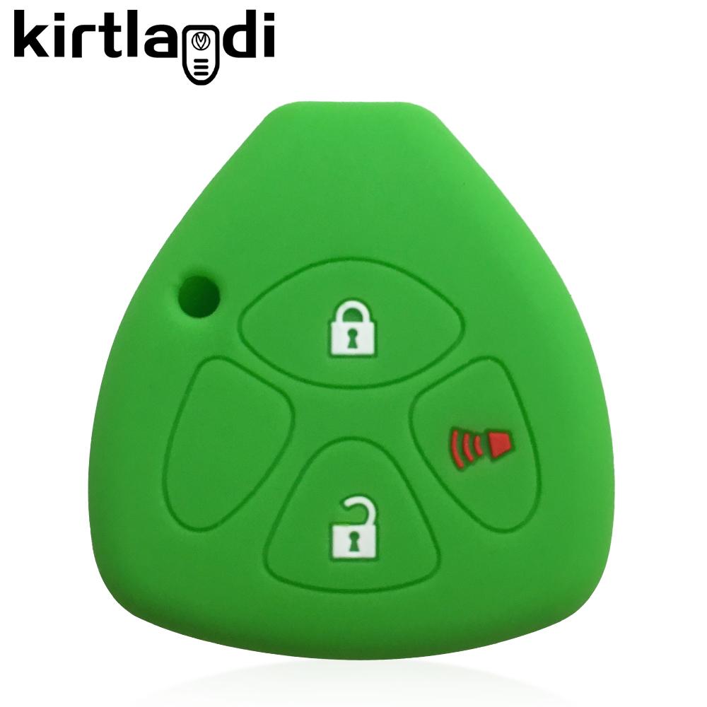 Car Accessories Key Case Cap for Toyota Rav4 Auris Corolla IQ Porte Yaris/Vitz Verso Hilux Icon Camry 40 2/3/4 Buttons Key Cover