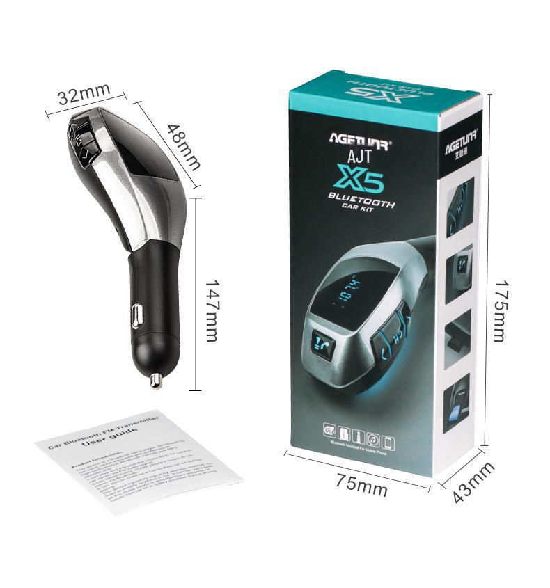 X5 Bluetooth MP3 Car FM Transmitter