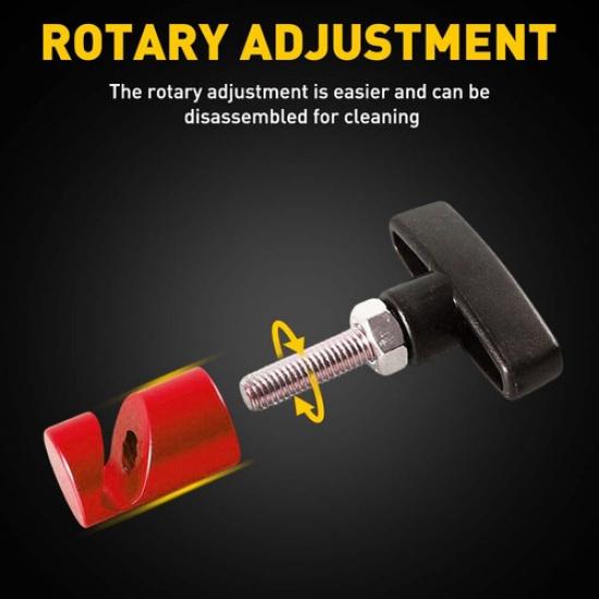 Car Lift Support Clamp Hood Holder Strut Clamp Support Tool Durable Aluminum Red