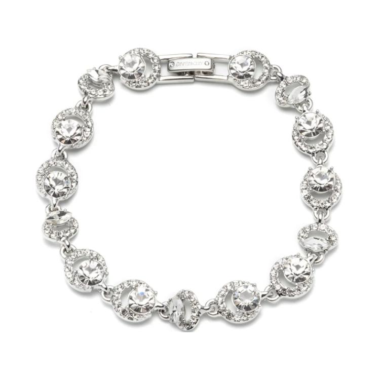 

Givenchy Star Ring Metal Bracelet Unisex Bracelets Silver 60563381 Without Gift Box,F,Silver