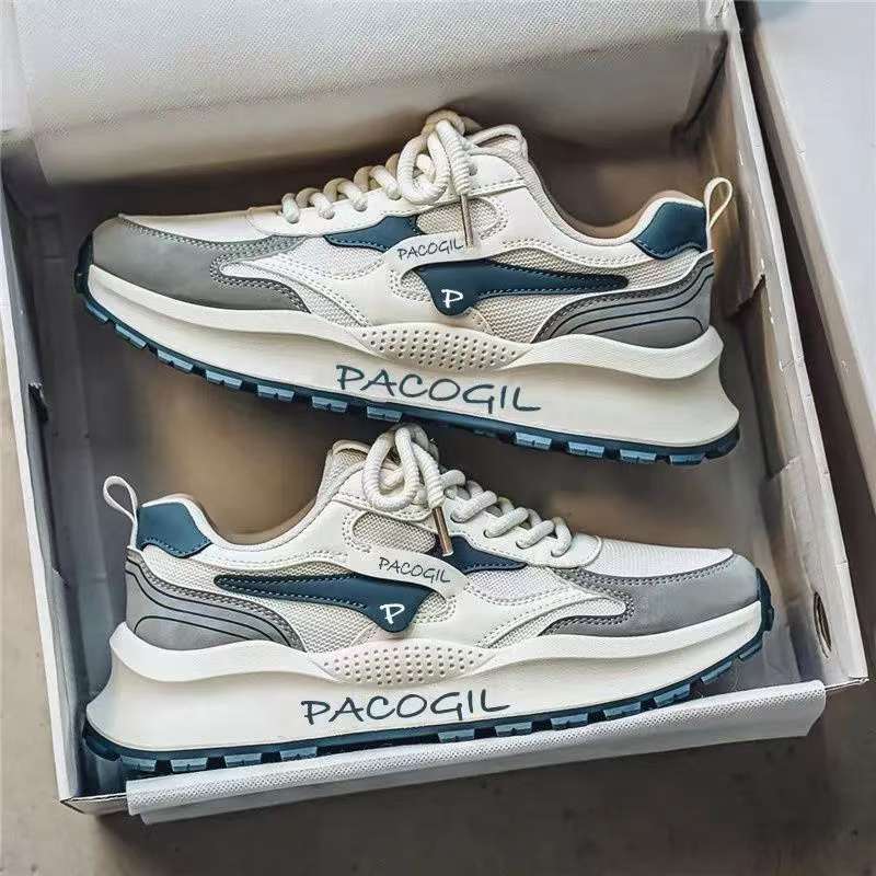 

New men s shoes breathable casual mesh shoes men s trend spring and summer casual sports shoes 38