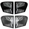 2pcs Rear Side Window Trim Spoiler for BMW 1 Series F20 118i 120i Hatchback 2011- Window Shutter Cover Louver Air Vents
