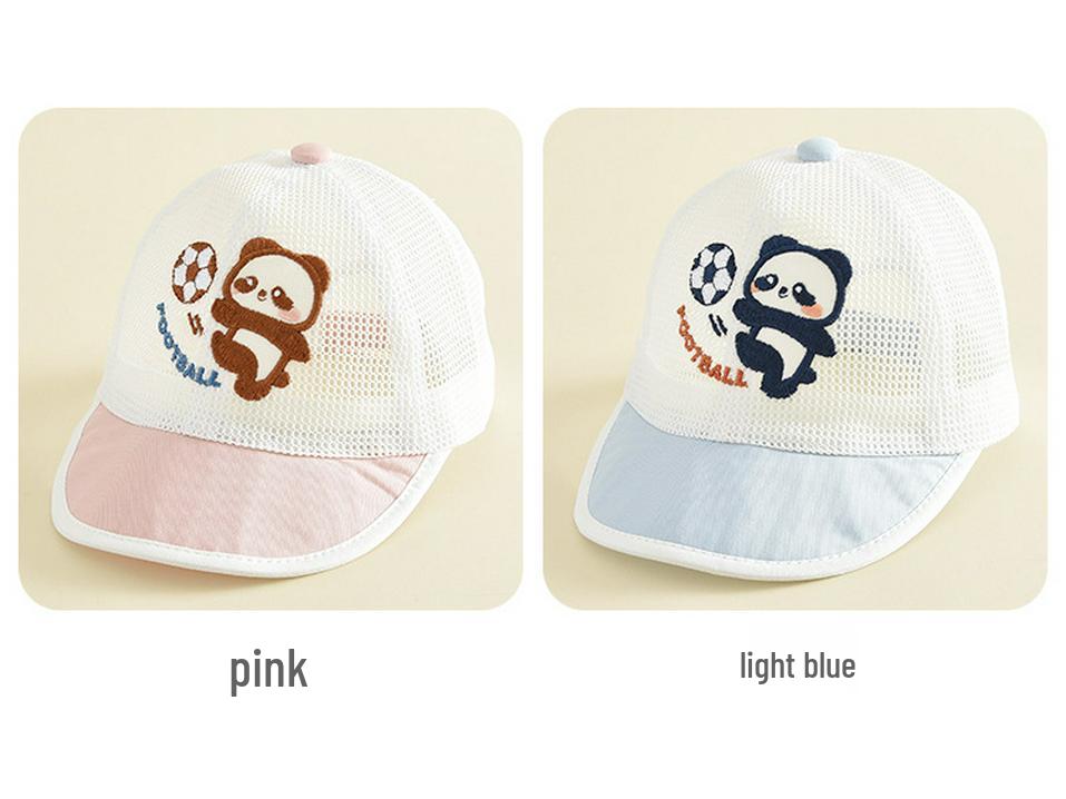 Süße Cartoon-Mesh-Baseballkappe für Kinder - Winddichte Sonnenkappe