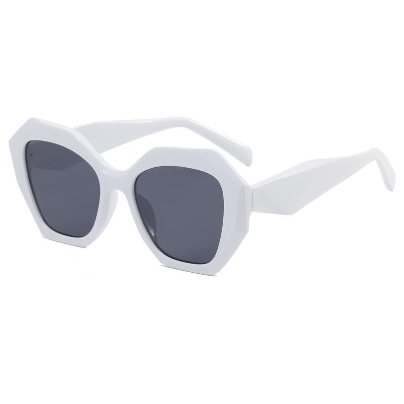 Polygon Shape Women's Style Sunglasses Euro-American Style Sun Glasses for Men Fashionable Model Show Sun Glass Women