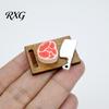 Mini Steak And Knife Set 3Pcs/Set Cutting Board, Tiny Board Cleaver Steak, Doll Miniature Kitchen Counter Accessories Mansion Accessories, Realistic