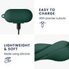 Kwmobile Earphone Case for Sony Wireless Drop Dark Green WF-C700N - Earphones, Silicone, Protection,