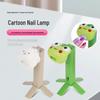 Cute Cartoon LED Nail Lamp: Portable, Quick-Drying for Home Use