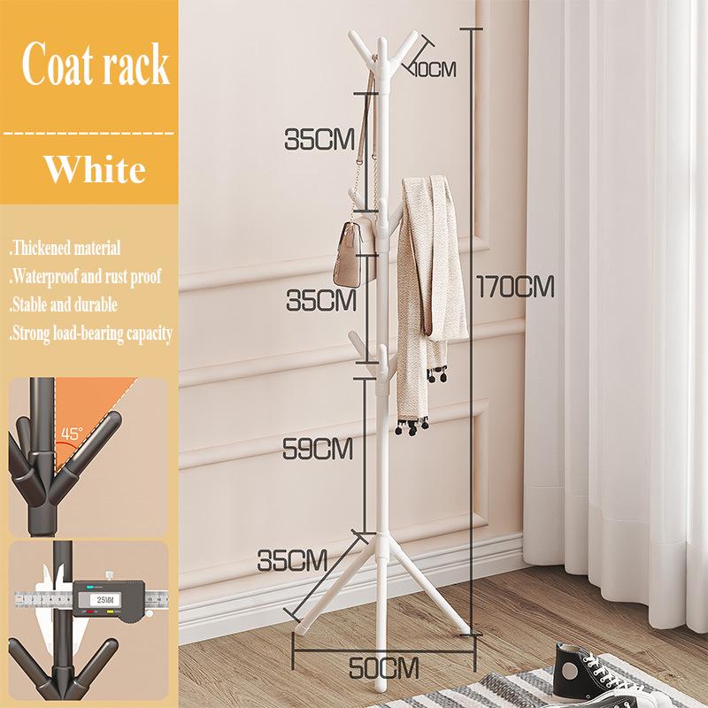 Light Luxury Clothes and Hats Rack, Vertical Bedroom Clothes Rack, Internet Red  Living Room Clothes Rack