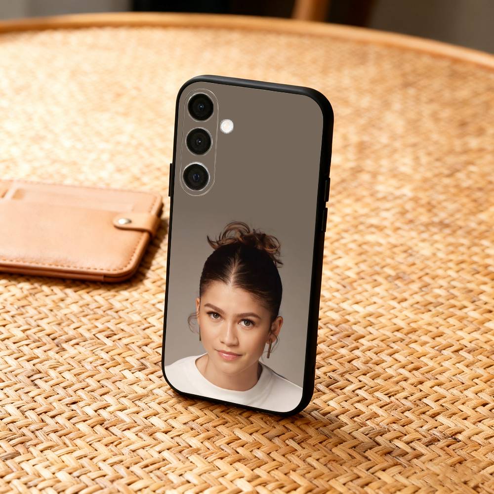 Z-Zendaya Phone Case For Samsung A73,72,71,53,52,51,22,91,80, Soft Black Cover