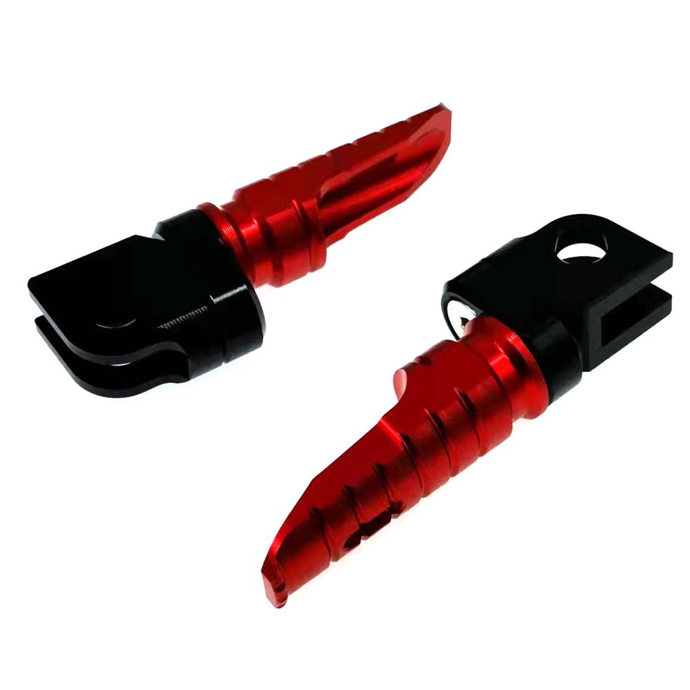 For KAWASAKI NINJA ZX-6R ZX-10R ZX-12R ZX-14R ZZR 1400 ZZR 1200 ZZR 600 ZRX1200 ZX-9R Rotating Front Footpegs Foot Pegs