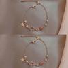 Women Fashion Bracelet Simple Star Moon Zircon Pearl Bracelet Jewelry Accessories For Girls Gifts