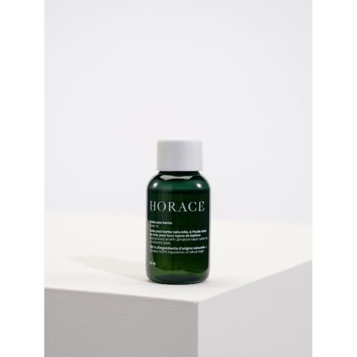 Huile Pour Barbe - HORACE - 30 Ml - 100% D'ingrédients Naturels - Nourrissante - Douceur