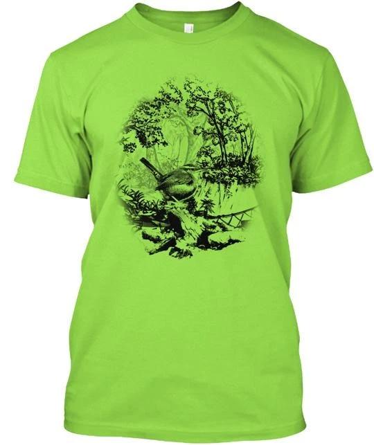 Carolina Wren Bird Watching Birding T shirt Made in the USA Size S to 5XL XL