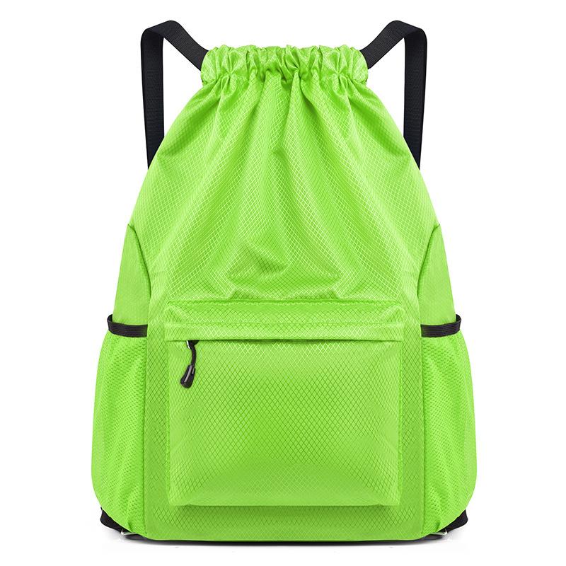 Bundle Bag Dry and Wet Separation Swimming Storage Backpack Travel Bag Drawstring Backpack Sports Training Basketball Bag
