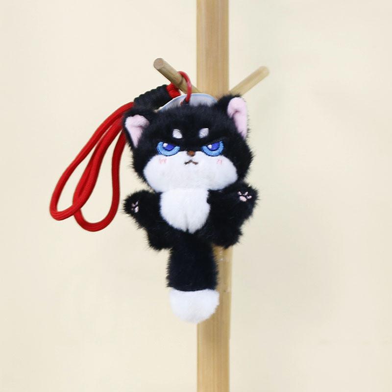Plush Fox Keychain Cute Animal Pendant For Kids And Adults