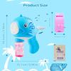 3 Packs Bubble Guns Machine,Whale Automatic Bubble Maker, Buble Gun With 30 Bubble Solutions For Kids, Bubble Blaster For Summer Toys, Party
