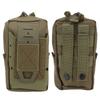 Molle Beutel Tasche Militärisch Outdoor Weste Pack Tasche Handyhülle Jagd EDC Werkzeugtasche für Wandern Angeln Grün
